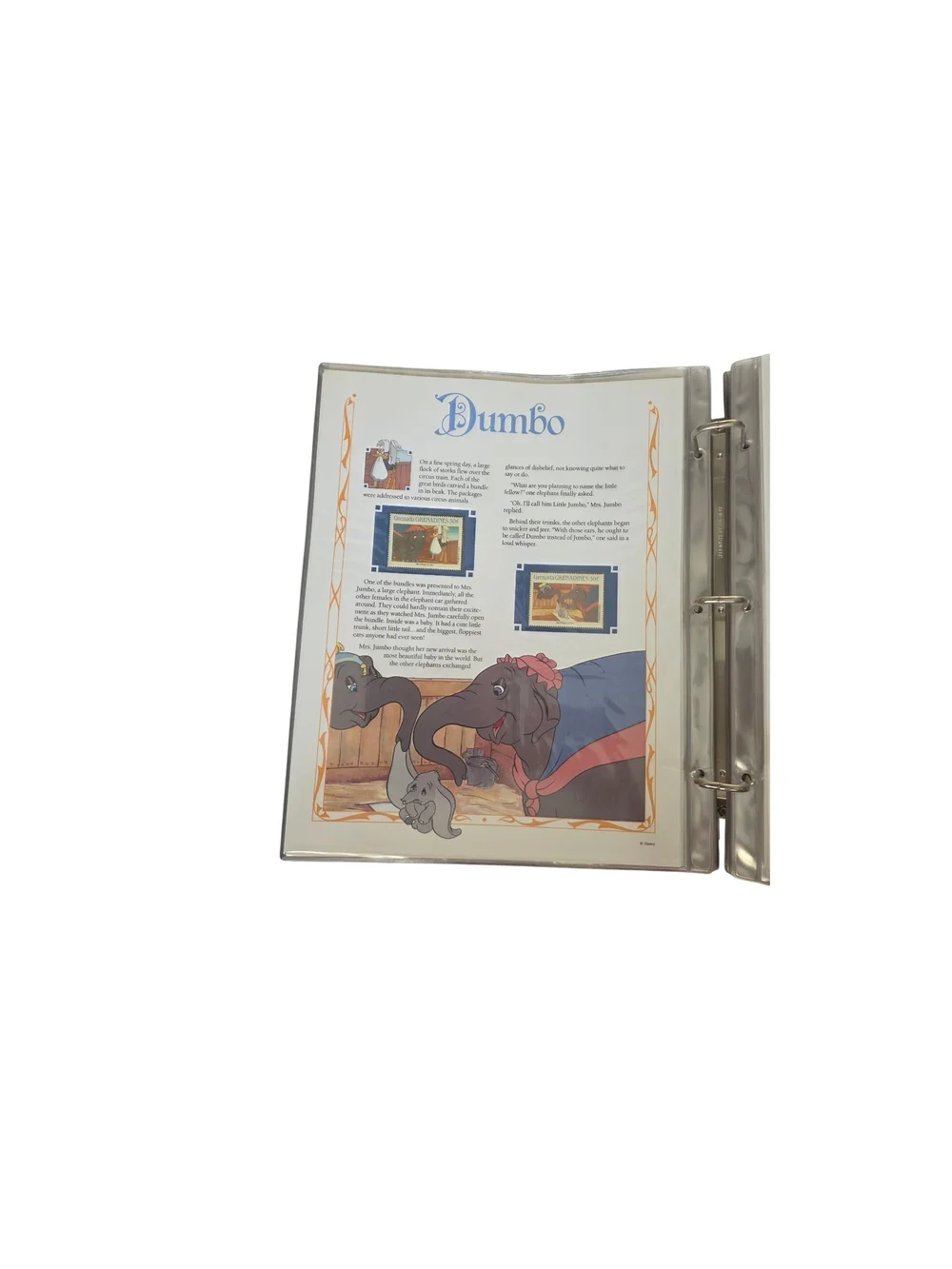 Disney Classic Disney Movies Collector Panels - Navy Blue with Gold Foil